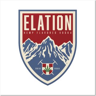 Elation Crest Logo T-Shirt Posters and Art